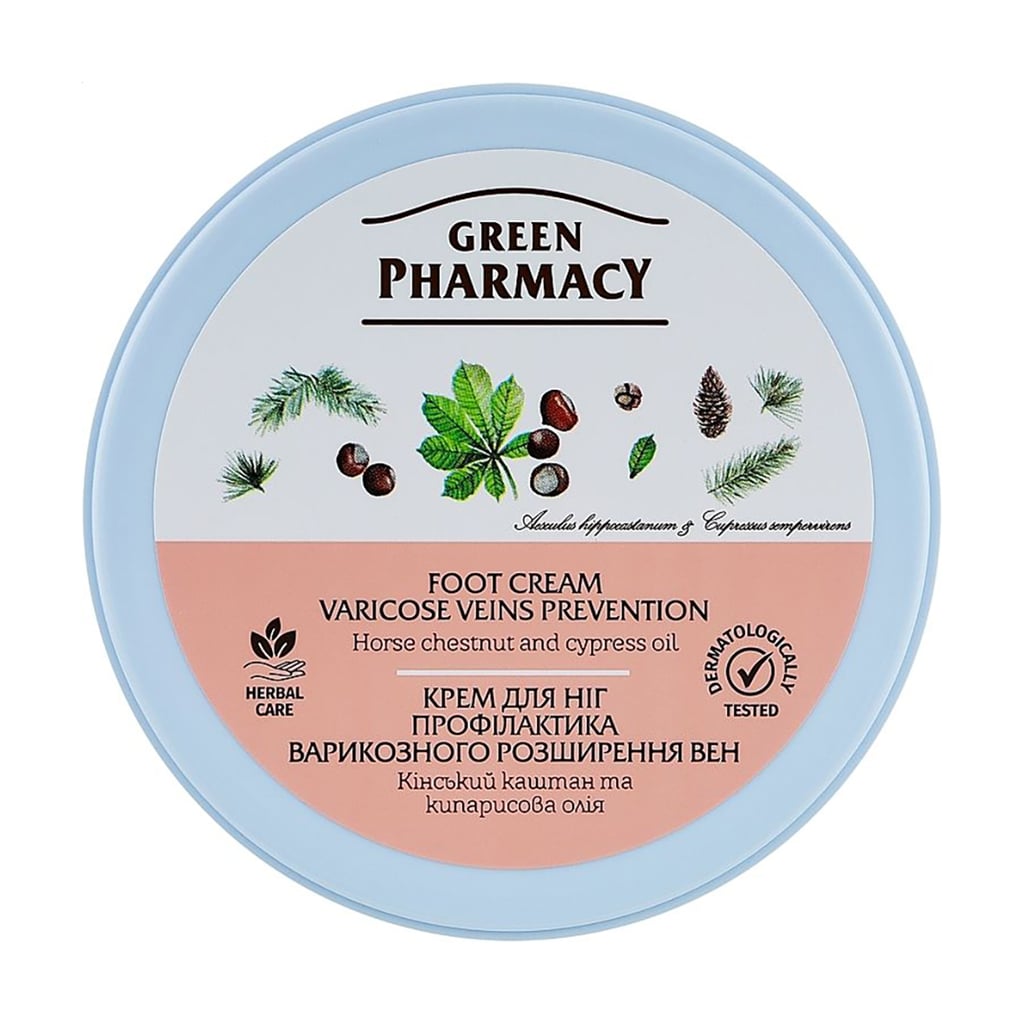 Крем для ніг Green Pharmacy Проти варикозного розширення вен, 300 мл